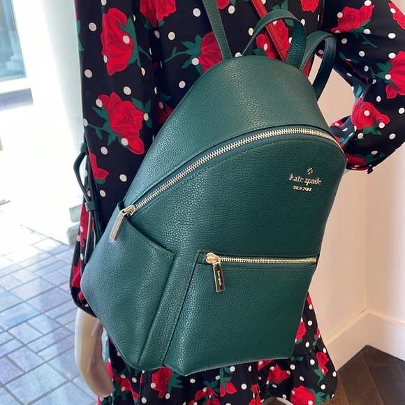 Kate Spade Leila Dome Backpack 
COLOR:
Deep Jade
NWT - Picture 11 of 16